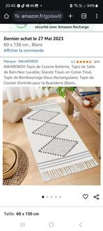 tapis blanc et noir, Antiek en Kunst, Ophalen