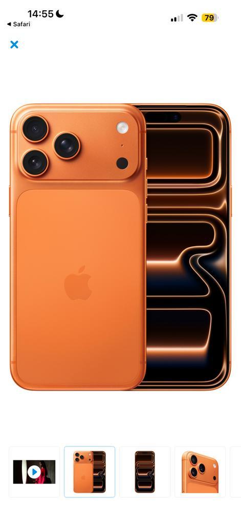 ongeopend Iphone 17 pro max 1tb, Télécoms, Téléphonie mobile | Apple iPhone, Neuf, 1 TB, Autres modèles, Enlèvement