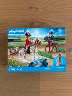 71915 Playmobil paarden met hindernissen, Ophalen of Verzenden, Nieuw, Complete set