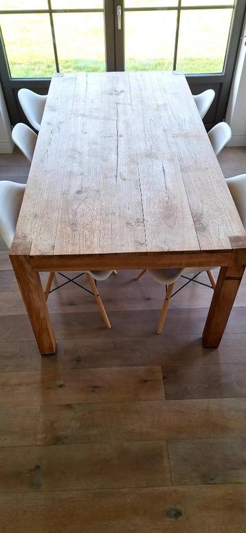 Tafel teak, Enlèvement ou Envoi, Teck, 150 à 200 cm, 50 à 100 cm