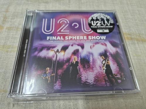 2 CD's + DVD's - U2 - FINAL SPHERE SHOW, Cd's en Dvd's, Cd's | Rock, Nieuw in verpakking, Poprock, Verzenden