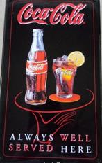 Origineel & Uniek Coca Cola emaille bordje, Ophalen of Verzenden, Nieuw