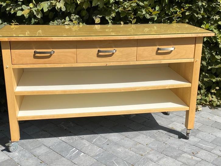 Werktafel Ikea, Huis en Inrichting, Kasten | Overige, Zo goed als nieuw, Ophalen