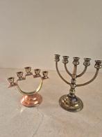Vintage menorahs joodse kandelaars, Antiek en Kunst, Ophalen