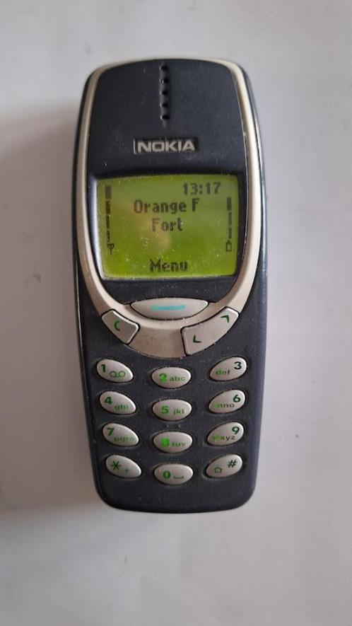 GSM Nokia 3310 vintage, Telecommunicatie, Mobiele telefoons | Nokia, Gebruikt, Zonder abonnement, Zonder simlock, Klassiek of Candybar