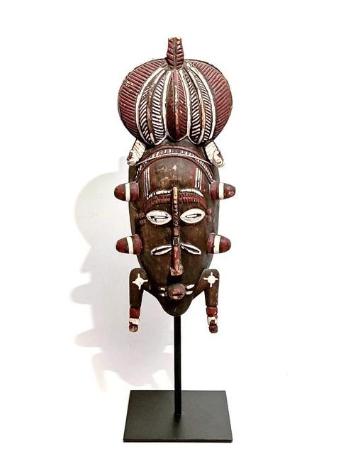 Afrikaans masker Senoufo, Antiek en Kunst, Kunst | Niet-Westerse kunst, Verzenden