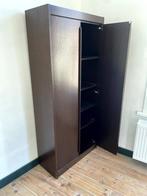 bruine houten kast (kleding/spullen), Ophalen, Prachtig, 50 tot 100 cm, 150 tot 200 cm