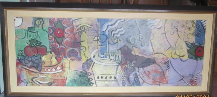 "Let's go Party" deel 2 - Huys Ludo, Antiek en Kunst, Kunst | Schilderijen | Modern, Ophalen