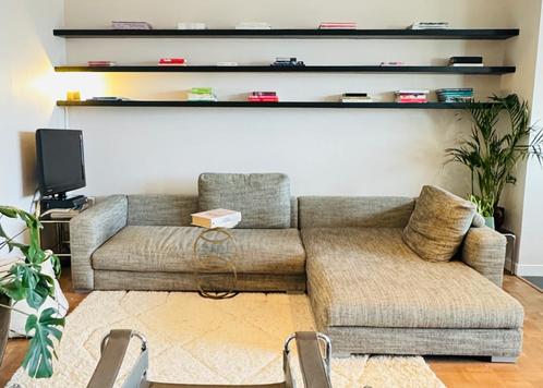 Prachtige designzetel extra diep! Tijdloos, Huis en Inrichting, Zetels | Complete zithoeken, Stof, Ophalen