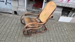 Vintage bruine schommelstoel in Thonet-stijl - Iconic Desi, Tuin en Terras