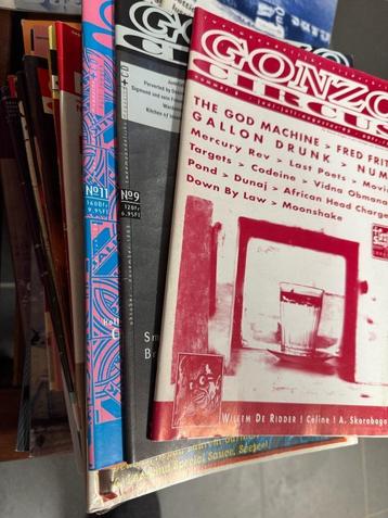 Gonzo Circus en Opscene muziektijdschriften - 33 stuks beschikbaar voor biedingen