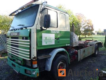 Camion porte container Scania 143H 420 (1994-954409 kms)