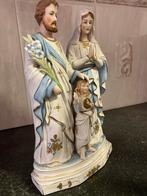Heilige familie bisquit beeld 23 cm, Antiek en Kunst, Antiek | Religieuze voorwerpen, Ophalen
