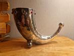 Verzilverde hoorn der overvloed, Antiek en Kunst, Ophalen of Verzenden