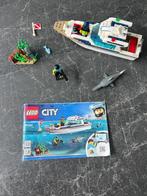 Lego city duikjacht - 60221, Ophalen of Verzenden, Zo goed als nieuw, Complete set, Lego