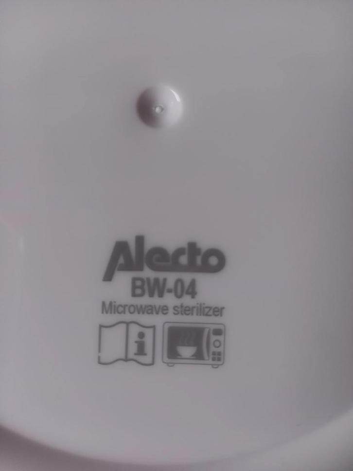 sterilisator van Alecto voor microgolf, Enfants & Bébés, Aliments pour bébé & Accessoires, Comme neuf, Stérilisateur, Enlèvement
