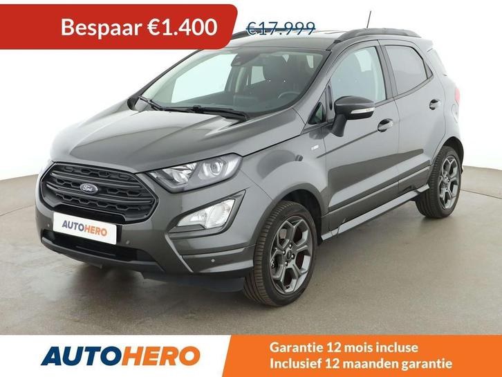 Ford EcoSport 1.0 EcoBoost ST-Line (bj 2022), Auto's, Ford, Te koop, Ecosport, ABS, Achteruitrijcamera, Airbags, Airconditioning