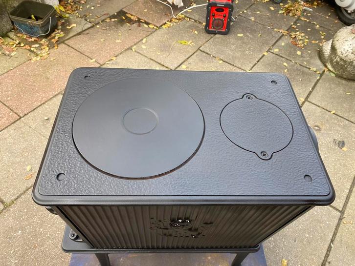 Jotul 602 n houtkachel, Huis en Inrichting, Kachels, Zo goed als nieuw, Vrijstaand, Houtkachel, Hout, Ophalen