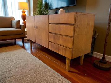 vintage houten dressoir / kast / buffetkast  beschikbaar voor biedingen