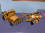 2 Metalen decoratie voertuigen., Ophalen of Verzenden, Gebruikt, Auto