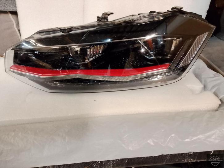 VW Polo 2G 2017-2021 GTI VOL LED Koplamp Rechts 2G1941035, Auto-onderdelen, Verlichting, Volkswagen, Gebruikt