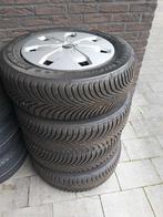 4 pneus hiver Michelin sur jante acier (205/60 R16 92H), 205 mm, Pneus et Jantes, Véhicule de tourisme, Enlèvement ou Envoi