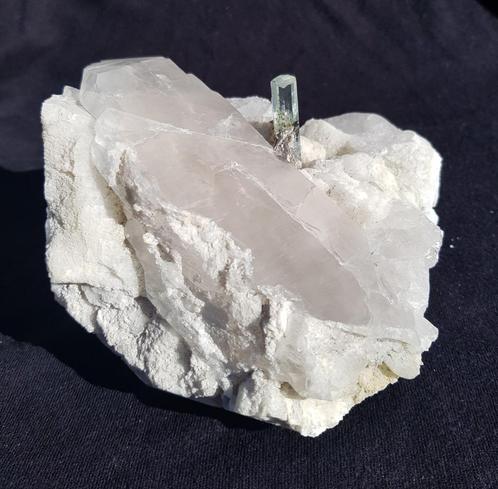 100 mineralencollectie - Aquamarijn, dioptase..., Verzamelen, Mineralen en Fossielen, Mineraal, Verzenden