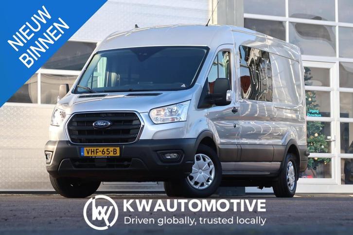 Ford Transit 330 2.0 TDCI L3H2 DC AUT/ CAMERA/ ACC/ AIRCO/ T, Auto's, Bestelwagens en Lichte vracht, Bedrijf, Te koop, ABS, Achteruitrijcamera