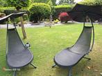 2 ligstoelen voor in de tuin, Ophalen, Gebruikt