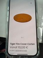 Tiger Fire 70cm in Coten Staal met deksel, Ophalen, Zo goed als nieuw, Tiger Fire, Met accessoires