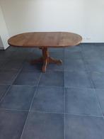 table, Maison & Meubles, Tables | Tables à manger, Chêne, Ovale, 50 à 100 cm, Enlèvement