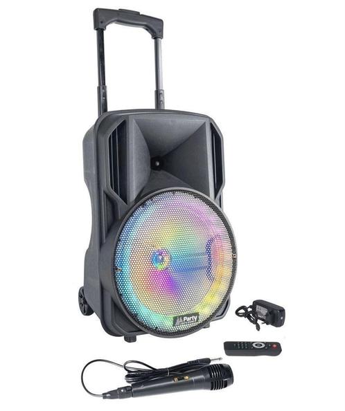 PARTY SOUND MOBILE LUIDSPREKER 10’’/25CM MET USB, TF, BLUETO, Audio, Tv en Foto, Karaoke-apparatuur, Nieuw, Ophalen of Verzenden
