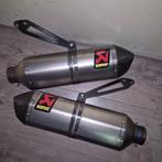 ktm Akrapovic Titanium Carbon Uitlaat slip on Exhaust | 65mm, Ophalen of Verzenden, Gebruikt