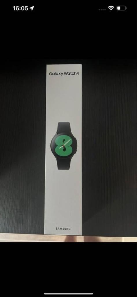 Samsung Galaxy Watch 4 – 40mm – Nieuw in ongeopende verpakki, Handtassen en Accessoires, Smartwatches, Nieuw, Android, Zwart, Ophalen of Verzenden