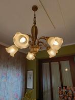 Mooie oude luster, nog intact, Huis en Inrichting, Lampen | Kroonluchters, Ophalen