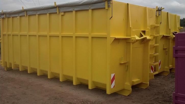 Gemakbak bouw - sloop containers met afdekzeil, Zakelijke goederen, Machines en Bouw | Keten en Containers