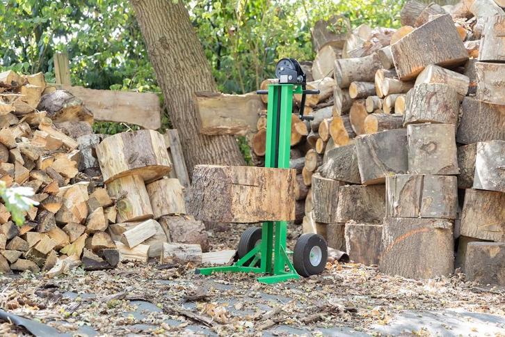 Houtlift/steekwagen voor houtblokken, Tuin en Terras, Kloofmachines, Nieuw, Ophalen