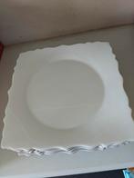 8 grote witte borden, Maison du Monde, Huis en Inrichting, Keuken | Servies, Ophalen, Bord(en)