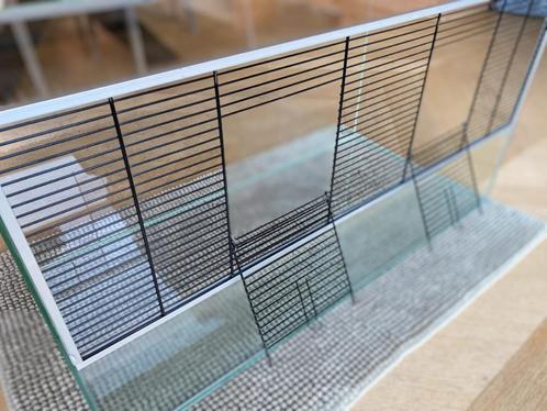 Ruim en praktisch knaagdier terrarium, Dieren en Toebehoren, Knaagdieren en Konijnen | Hokken en Kooien, Nieuw, Hok, Minder dan 60 cm