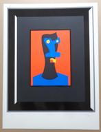 MICHEL HUSS / FANTOMAS / KLEURZEEFDRUK / 63x47cm / SIG, Antiek en Kunst, Kunst | Litho's en Zeefdrukken, Ophalen of Verzenden