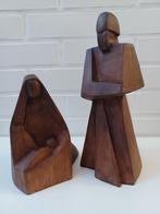 kerstbeelden in gebakken klei, zelf ontworpen, Ophalen