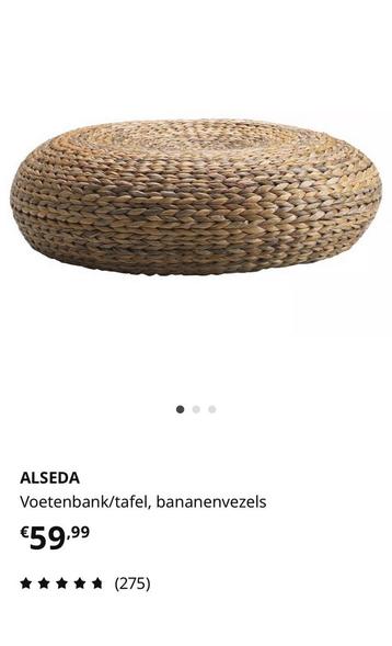 Rotan poef goede staat, Enlèvement, Comme neuf