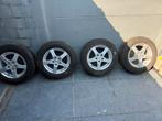 Winterbanden + aluminium velgen van Peugeot 308 1.2, Auto-onderdelen, Banden en Velgen, Ophalen, 15 inch, Banden en Velgen, Winterbanden
