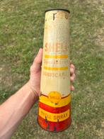 Bidon d’huile conique Olieblik olie blik oil Shell spirax, Ophalen of Verzenden