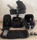 Joolz Day Black /Black kinderwagen 3-in-1 Complete Set, Ophalen, Voetenzak, Ba, Zo goed als nieuw