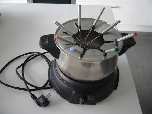 Fondue kaas, olie en bouillon 8 personen, Elektronische apparatuur, Fonduesets, Gebruikt, Fondueset, Elektrisch, Ophalen