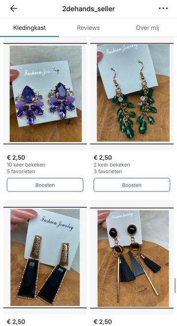 Juwelen per.stuk te koop  beschikbaar voor biedingen