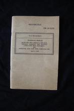 Technical Manuel detector sets 1943 us army  TM 11-1122, Boek of Tijdschrift, Ophalen of Verzenden, Landmacht