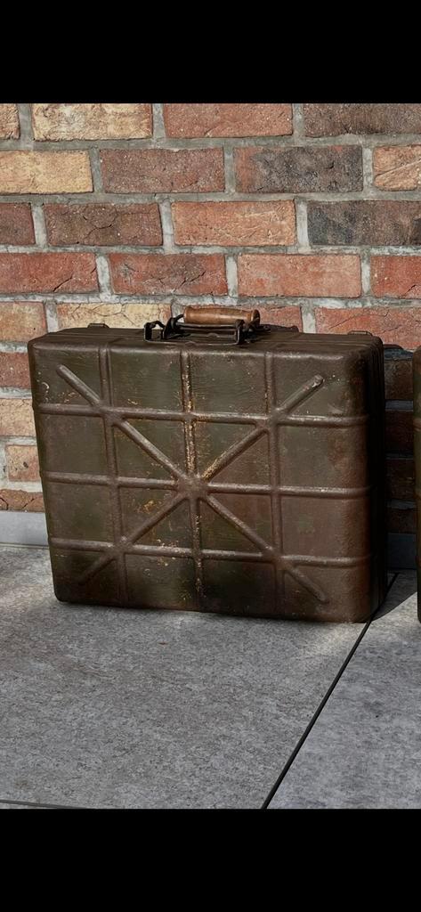 Duitse box office Camo uit de Tweede Wereldoorlog, Verzamelen, Militaria | Tweede Wereldoorlog, Overige soorten, Ophalen of Verzenden