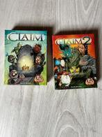 claim 1 en 2, Hobby en Vrije tijd, Gezelschapsspellen | Bordspellen, Een of twee spelers, Ophalen of Verzenden, Zo goed als nieuw